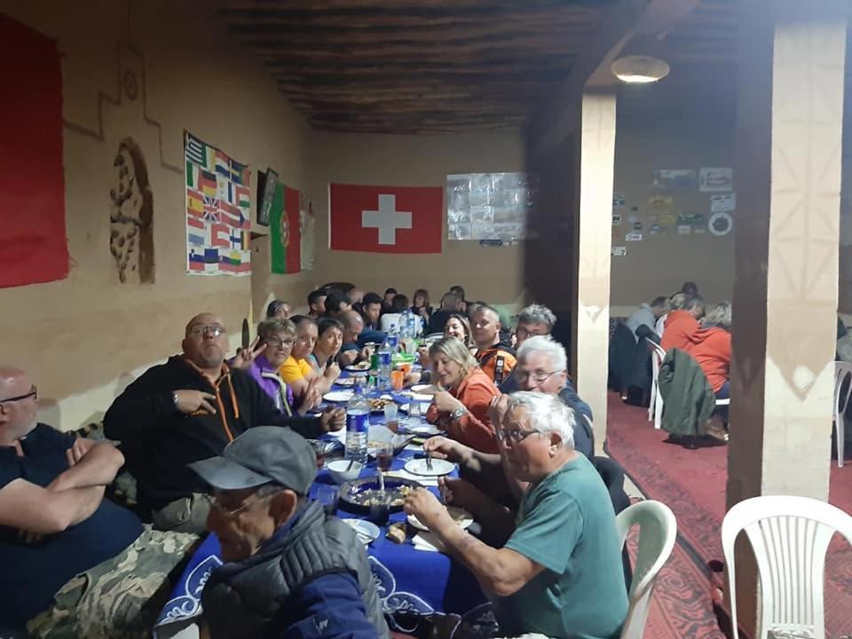 Auberge Dinosaur Sahara Maroc Tafraoute Sidi Ali Bagian luar foto